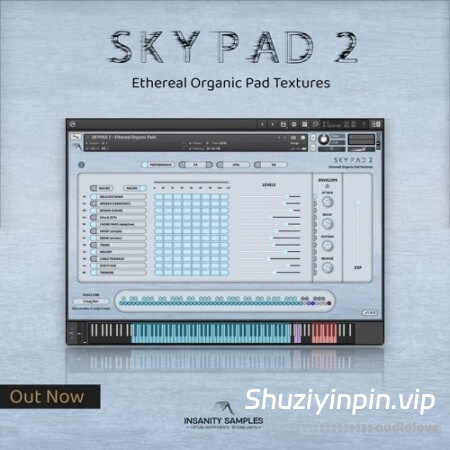 [影视空灵氛围铺底音源] Insanity Samples SKYPAD 2 Ethereal Organic Pads [KONTAKT]（2.72GB）