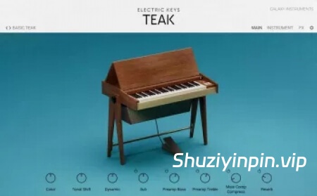 [终极电钢琴音色库] Native Instruments Electric Keys Teak v1.0.0 [KONTAKT]（2.02GB）