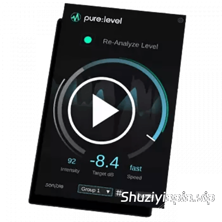 [AI 驱动的电平控制工具]  Sonible Pure Level v1.0.0-R2R [WiN]（21.43MB）