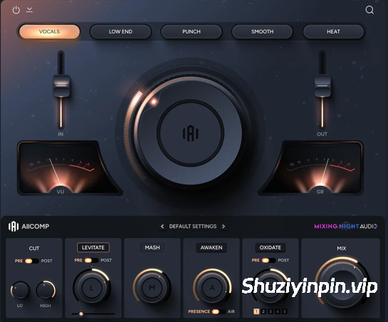 [终极一体化压缩器] Mixing Night Audio ALLCOMP v1.5.0 [WiN]（16.3MB）