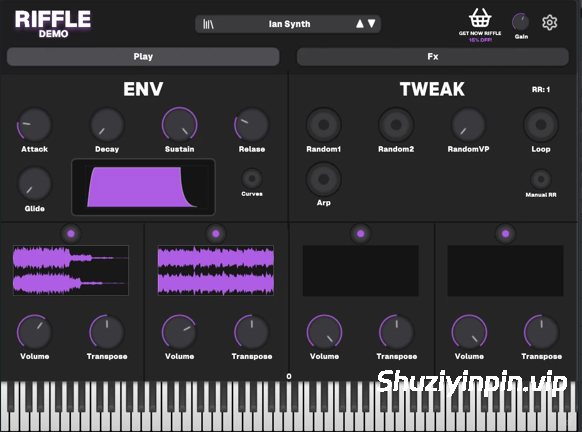 [旋律创作工具插件] PedeBeats Riffle v1.3 Incl.Keygen [WiN, MacOSX]（1.29Gb）
