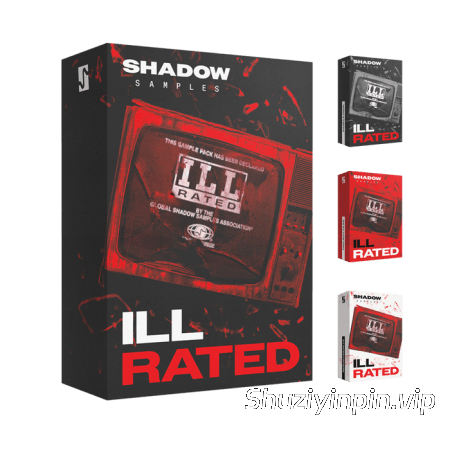 [回响重拍电子乐采样Serum预置FL模板Ableton模板] Shadow Samples ILL Skrillex Inspired Production Suite [WAV]（1.96GB）