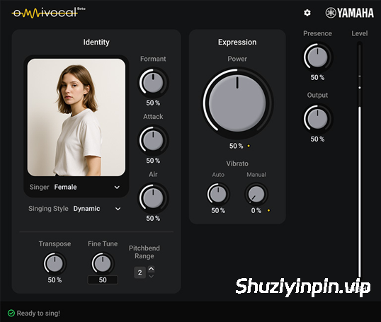 [AI人声解决方案] Yamaha Omnivocal v1.2.5 Beta Incl V.R Unlocker [WiN]（253MB）