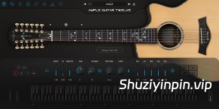[12 弦原声吉他] Ample Sound Ample Guitar Twelve v4.0.1 [WiN, MacOSX]（7GB）