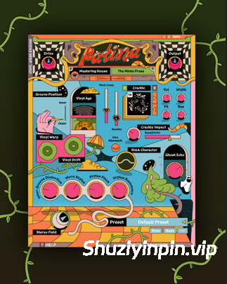 [黑胶唱片音频插件] Minta Foundry Patina v1.0.3 [WiN, MacOSX]（32.27MB+148MB)