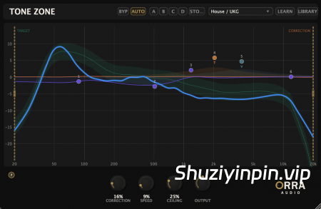 [音调曲线校正器插件] Orra Audio Orra Tone Zone v1.1.31 Incl. Keygen-MOCHA [WiN]（4.7MB）
