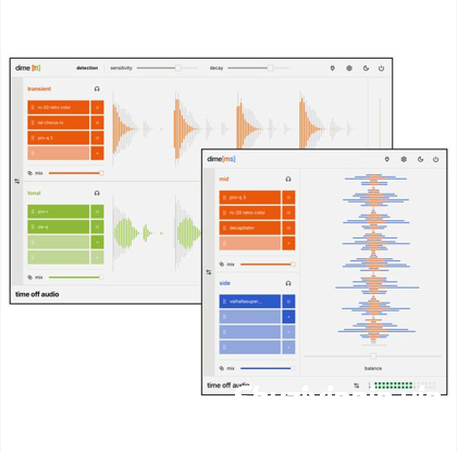 [强大的效果链插件套装] Time Off Audio Dime Bundle v1.3.6 Incl Patched and Keygen-R2R [WiN]（918.5MB）