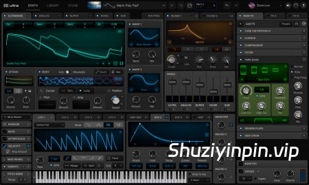 [新一代合成器] Ultra v1.0.11-Audiowarez [WiN]（201MB）