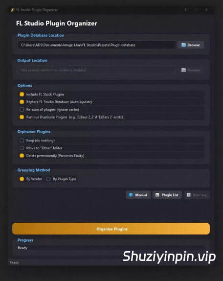 [ FL Studio插件管理器] FL Studio Plugin Organizer v2.4.0 [WiN]（43.95MB）