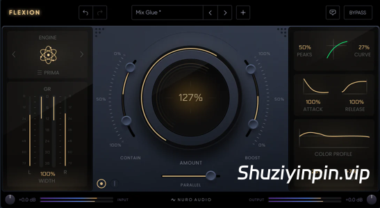 [终极声音润色器] Nuro Audio Flexion v1.0.0 [WiN, MacOSX]（21.3B+94.8MB)