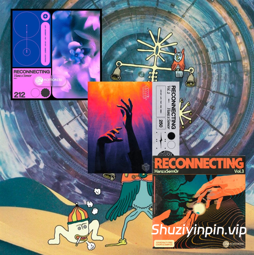 [Lo-Fi & Pop多风格采样包合集] Komorebi Audio Reconnecting Hanz x Sem0r Vol.1-5 [WAV]（2.6GB+）