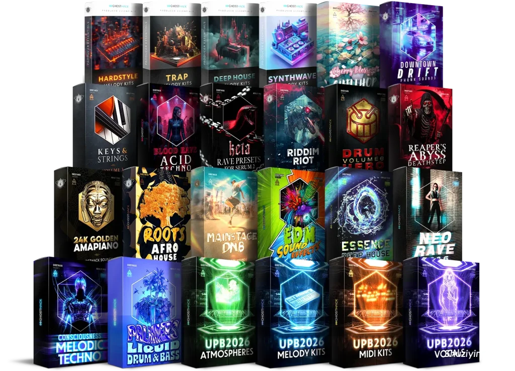 [综合电子乐素材预置] Ghosthack Ultimate Producer Bundle 2026 [MULTiFORMAT]（11.8GB）