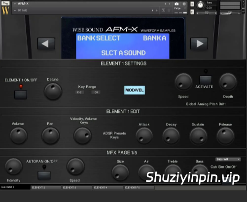 [38 种独立音色] Wise Sounds AFM-X [KONTAKT]（11.82GB）