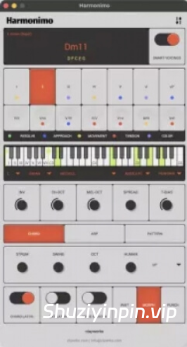 [和弦生成器] Clayworks Harmonimo v1.2.4 Incl. Keygen-MOCHA [WiN]（38.9MB）
