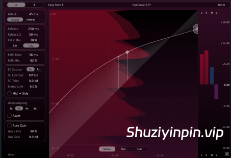 [动态处理插件] Fehrenberg Audio DynCurve v1.0.6 REV2-itUsed [WiN]（4.3MB）
