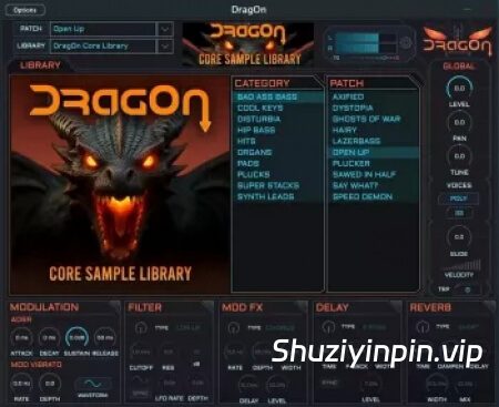 [采样器插件] GGM Media ZapZorn DragOn v1.0.44 [WiN]（3.66GB+3.66GB）
