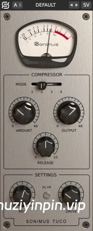 [模拟压缩器] Sonimus TuCo v1.1.1 U2B-GUISEPPE [MacOSX]（35.87MB）