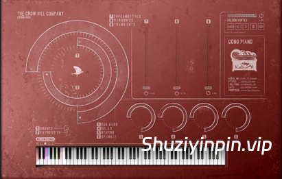 [锣钢琴音色库] The Crow Hill Company Origins Gong Piano v1.0.4-R2R [WiN]（4.82GB）