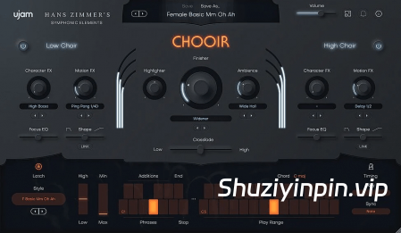 [史诗级好莱坞合唱团乐器插件] UJAM Symphonic Elements CHOOIR v1.3.0-R2R [WiN]（1.42GB）