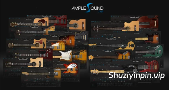 [最新4代免音色安装全套26把]Ample-Guitar & Bass v4.0.1 [WiN, MacOSX]（177.85GB+）