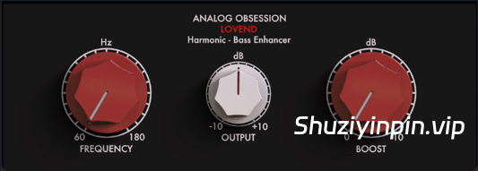 [谐波低音增强器] Analog Obsession LOVEND v3.0 VST3 AU AAX [WiN, MacOSX]（15.2MB)