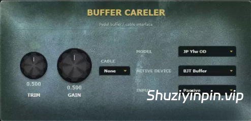 [模拟缓冲插件] SoundRave BufferCareler v1.0.0 VST3 AU [WiN, MacOSX]（26.4MB)