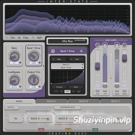 [DAW 混音器] Ravine DSP InterState v1.2.2 [WiN]（14MB+10.51MB）