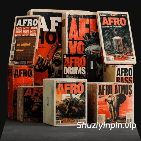 [非洲浩室素材Serum预置] Loopsy Afro House Production Suite [WAV, MiDi]（1.49GB）