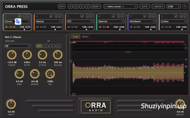 [多模块串联压缩器] Orra Audio Orra Press v1.0.1 U2B-MORiA [MacOSX]（23.6MB)