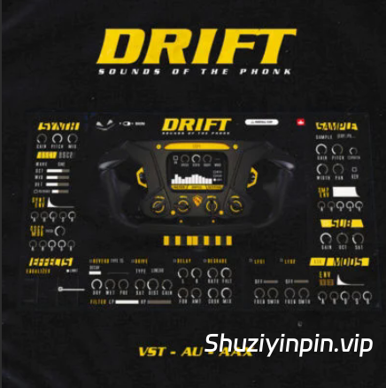 [全新强大的Phonk音色插件] ProducerSources Drift X v1.0.0 Patched Incl. Keygen-MOCHA [WiN]（2.0GB）