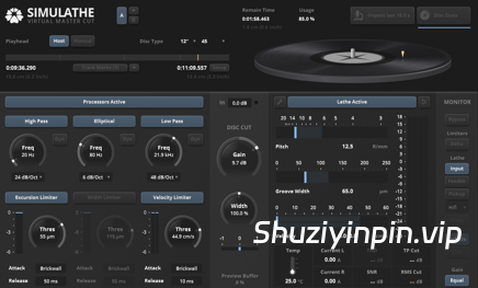 [精准模拟唱片母带制作] Tokyo Dawn Records TDR SimuLathe CUT v1.1.1 Patched+Keygen U2B-GUISEPPE [MacOSX]（45MB）