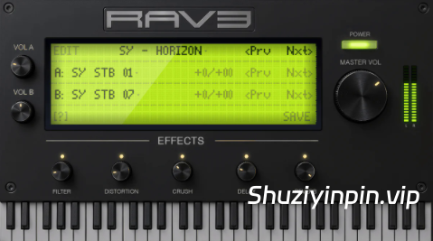 [打击乐合成器] The Producer School RAV3 v1.0.2 [WiN]（164.72MB）
