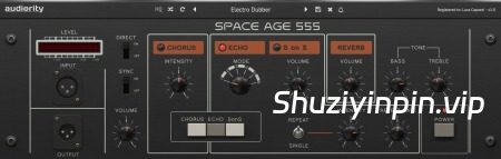 [旗舰级磁带回声效果器] Audiority Space Age 555 v1.0.3 Incl Patched and Keygen-R2R [WiN]（29.78MB）