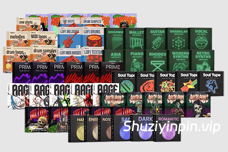 [Clark Audio 19合1音频包] Clark Audio BUNDLE 19-in-1 [WAV, MiDi] （4.76 GB）