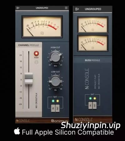 [二合一调音台插件] Sonimus NConsole v1.1.0 U2B-GUISEPPE [MacOSX]（85MB）