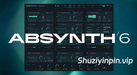 [完整版：最好的合成器之一] Native Instruments Absynth 6.1.0-HCiSO [MacOSX]（3.08GB）