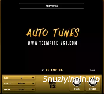 [功能强大的歌声调音插件] TS Empire AutoTuneS VST [WiN]（4.49MB）