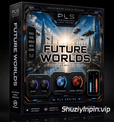 [好莱坞电影级电子乐演奏素材] Hollywood Audio Design FUTURE WORLDS [KONTAKT]（2.52GB）