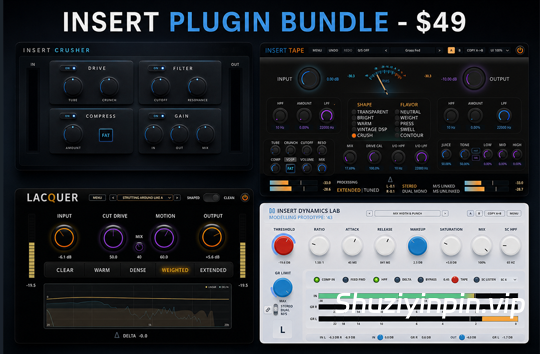 [Yum Audio 插件套装] Insert Audio Bundle v2026.07 U2B-GUISEPPE [MacOSX]（1.61GB）