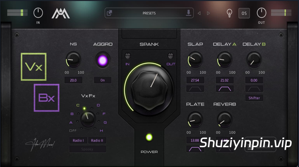 [人声处理器] Maciel Audio VxBx (Vocal Processor) v1.0.7 [WiN, MacOSX]（79MB+142MB）