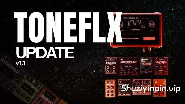 [模拟风格综合效果器插件] SoniX Audio TONEFLX v1.1.0 [WiN, MacOSX]（203MB+367MB）