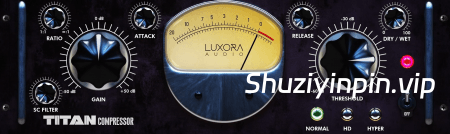 [模拟压缩器] Luxora Audio Titan Tube Compressor v2.0.0 [WiN]（12.52MB）