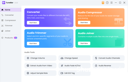 [一体化音频转换器] TuneBer 3.4.0 Multilingual (Audio Converter) [WiN]（316MB）
