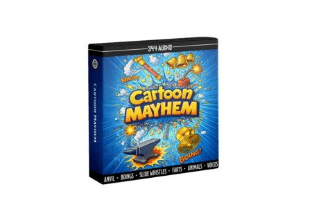[卡通混乱迷你音效FX采样] 344 Audio Cartoon Mayhem Mini Library [WAV]（390MB）