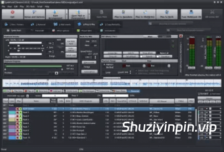 [MIDI波表合成编辑器] SynthFont2 v2.9.2.1 [WiN]（26MB）
