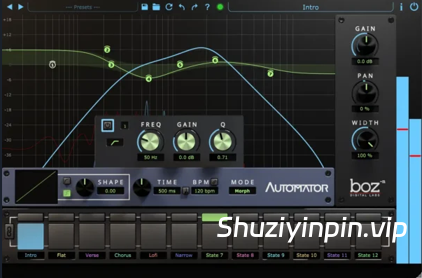 [混音自动化插件] Boz Digital Labs Automator v1.0.7 U2B-MORiA [MacOSX]（42.79MB）