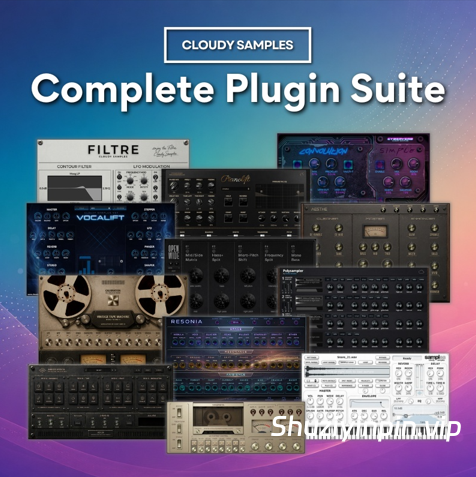 [Cloudy Samples 插件套件] Cloudy Samples Complete Plugin Suite [WiN, MacOSX]（1GB+）