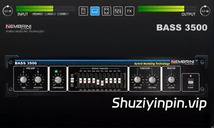 [混合电子管和晶体管前置放大器] Nembrini Audio NA Bass 3500 v1.0.0 Incl Keygen-R2R [WiN]（31.0MB）