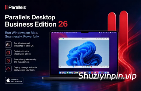 [在 Mac 上运行 Windows] Parallels Desktop Business Edition 26.4.1.57516-ATB [MacOSX]（197MB）