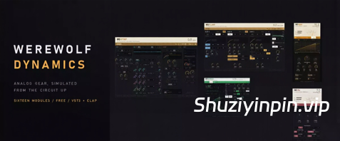 [二十二款免费“模拟建模”插件合集] Werewolf Dynamics Plugins Bundle v0.7.6 VST3 CLAP AU [WiN, MacOSX]（185MB+313MB)